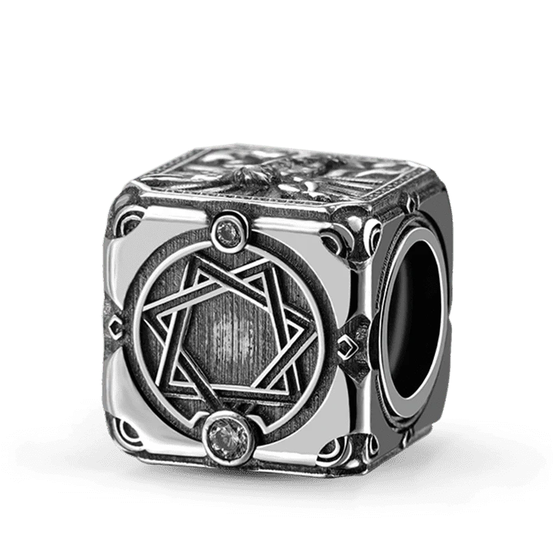 Gnoce Angel of Victory & Customized Charm Platinum-plated Silver Blend - Image 3