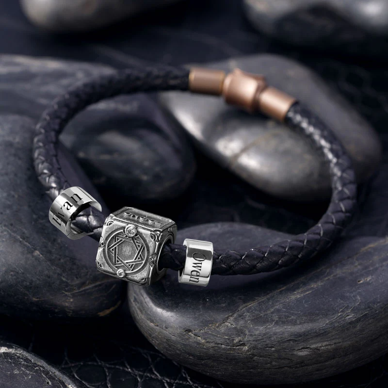 Gnoce Angel of Victory & Customized Charm Platinum-plated Silver Blend - Image 6