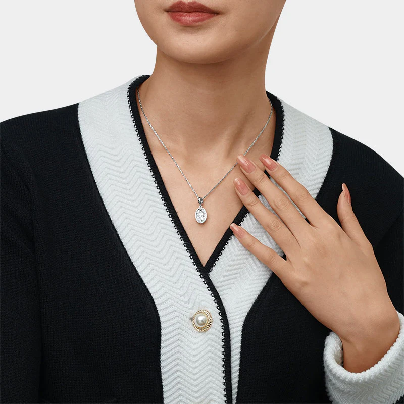 Gnoce Virgin of Guadalupe Charm Platinum-plated Silver Blend - Image 6