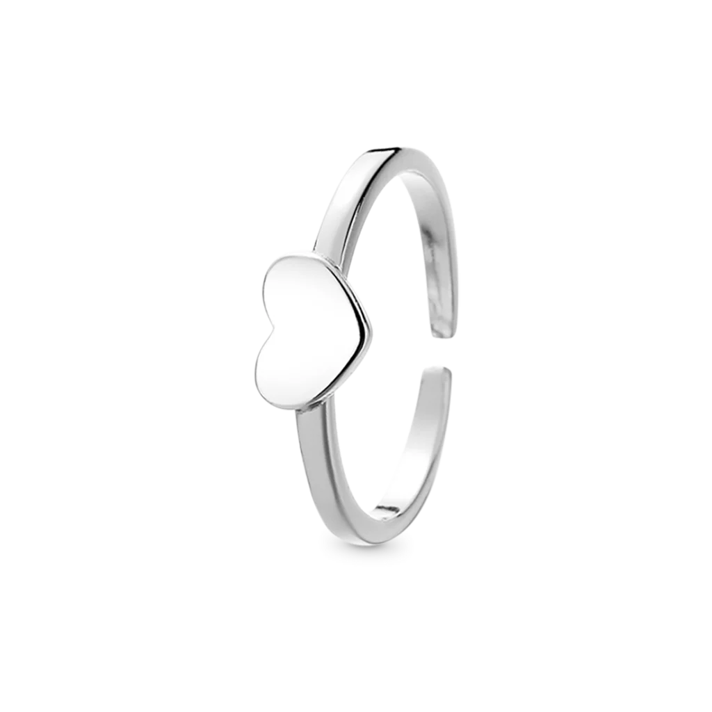 Gnoce 'Vows of Love' Heart Adjustable Women's Band