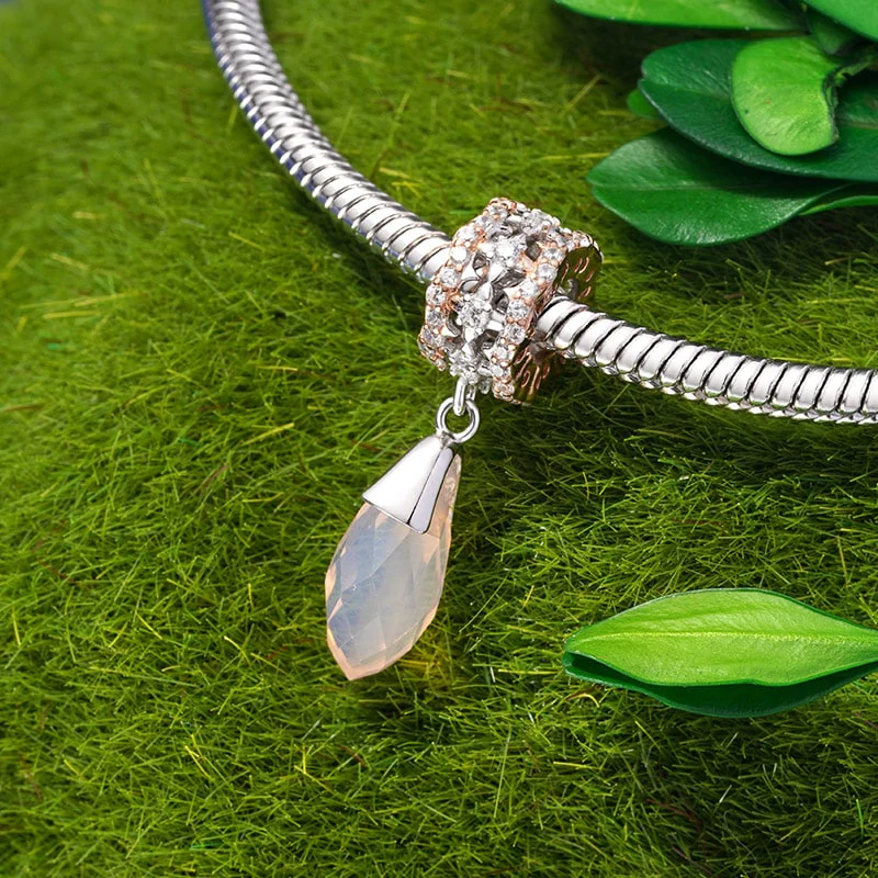 Gnoce Glass Water Drop Pendant Dangle Charm - Image 3