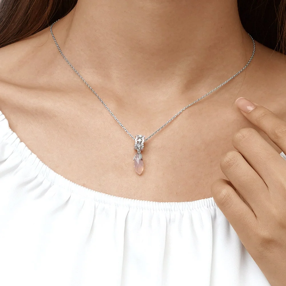 Gnoce Glass Water Drop Pendant Dangle Charm - Image 7