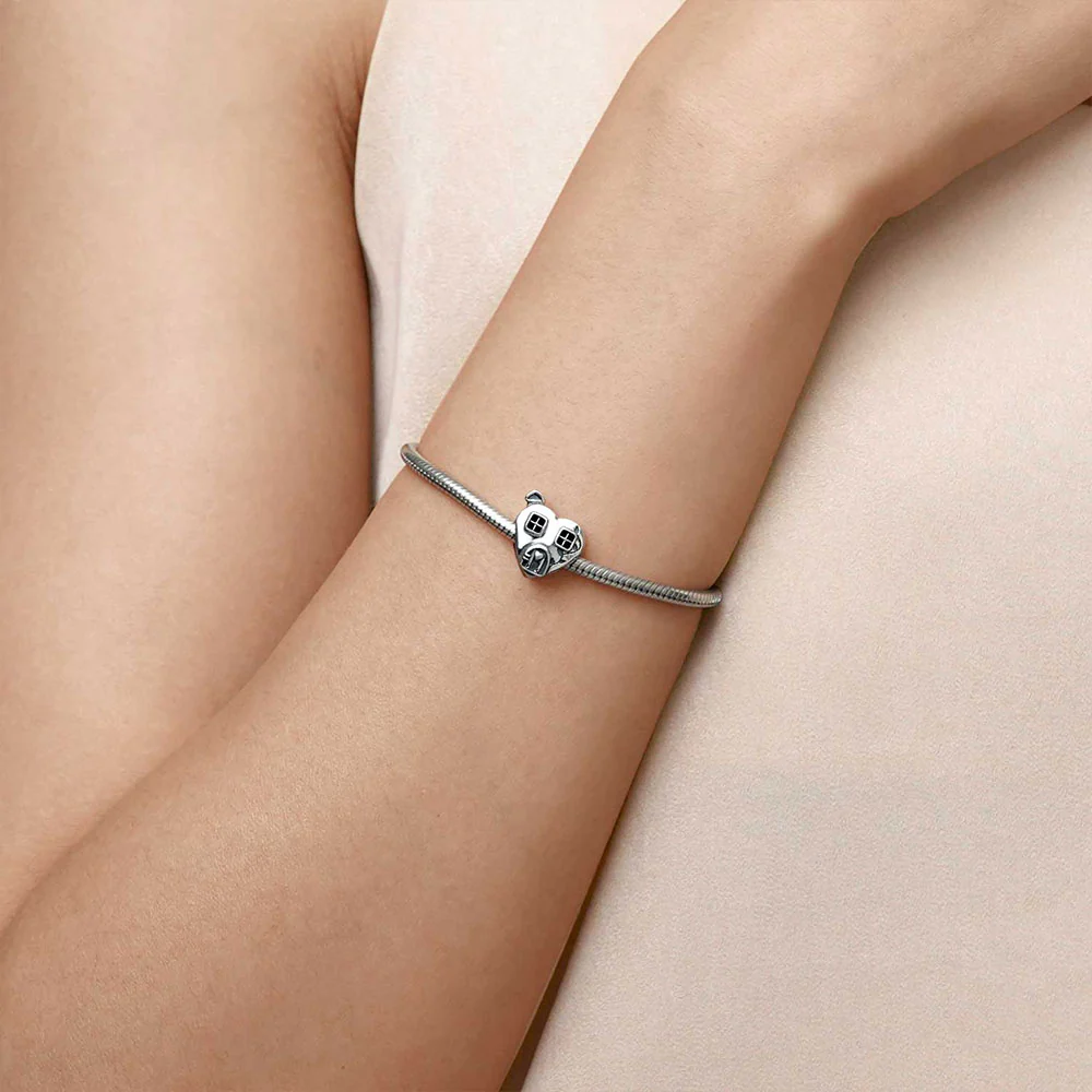 Gnoce "We are family" House Heart Charm - Image 5