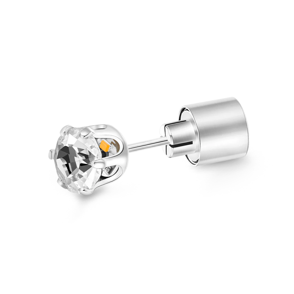 Gnoce White Party Light-up LED Stud Earring - Image 2