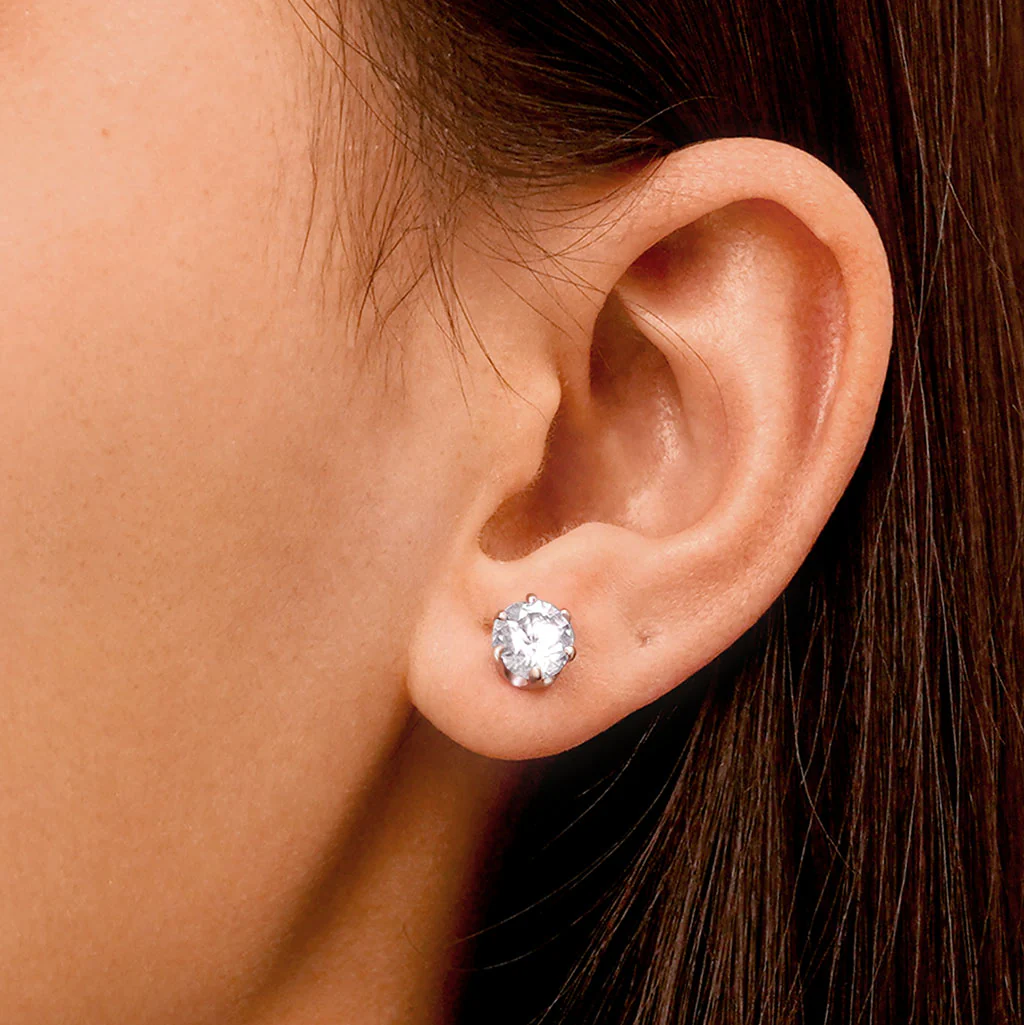 Gnoce White Party Light-up LED Stud Earring - Image 6