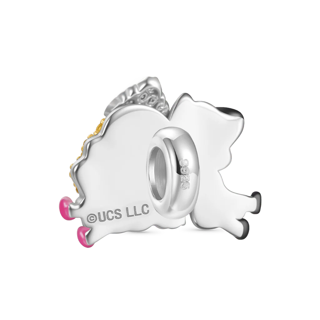 Gnoce Wicked Elphaba & Glinda Pave Diamond Charm - Image 2