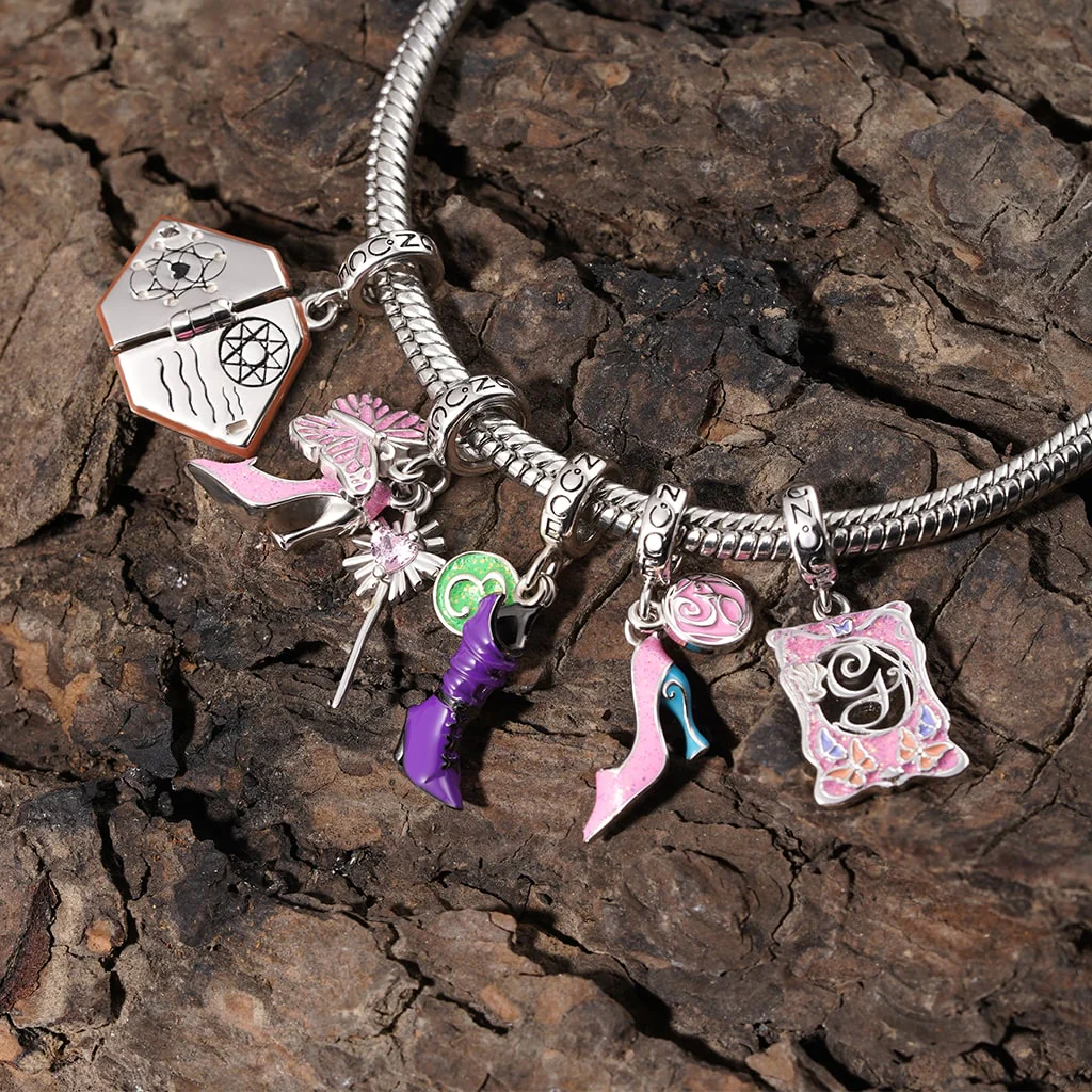 Gnoce Wicked Glinda's Shoe Pendant Dangle Charm - Image 3
