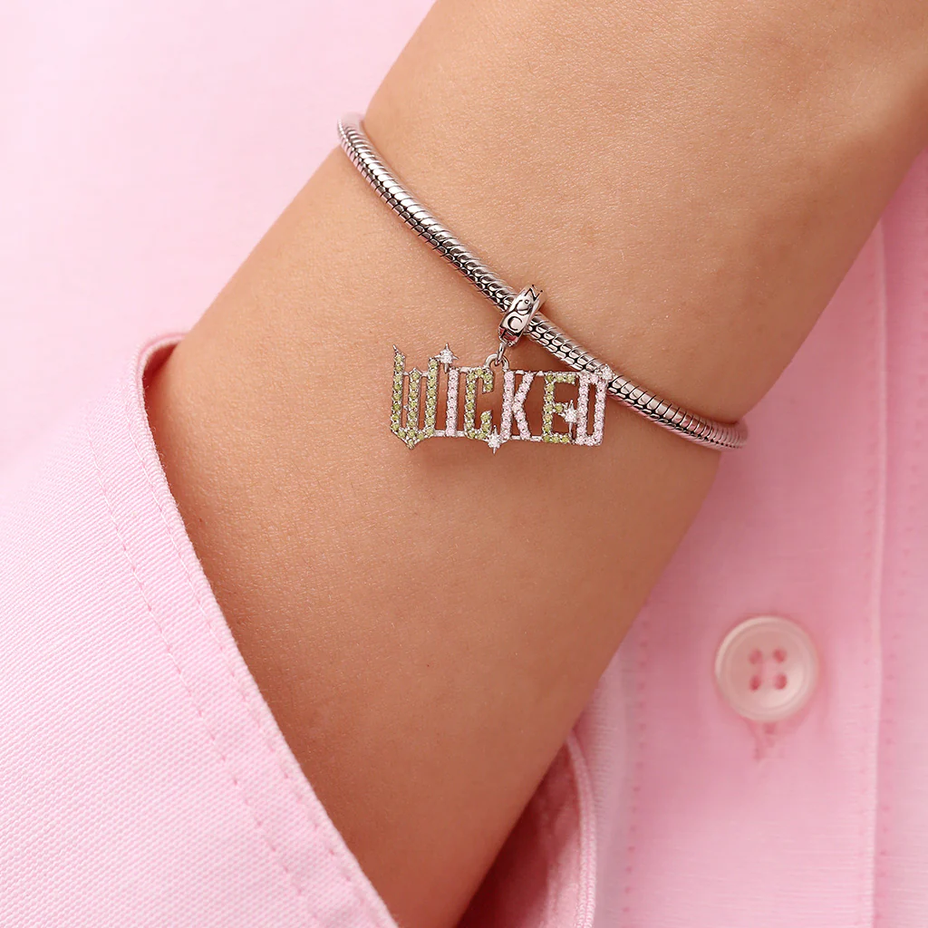 Gnoce Wicked Official Logo Letter Pendant Dangle Charm - Image 6
