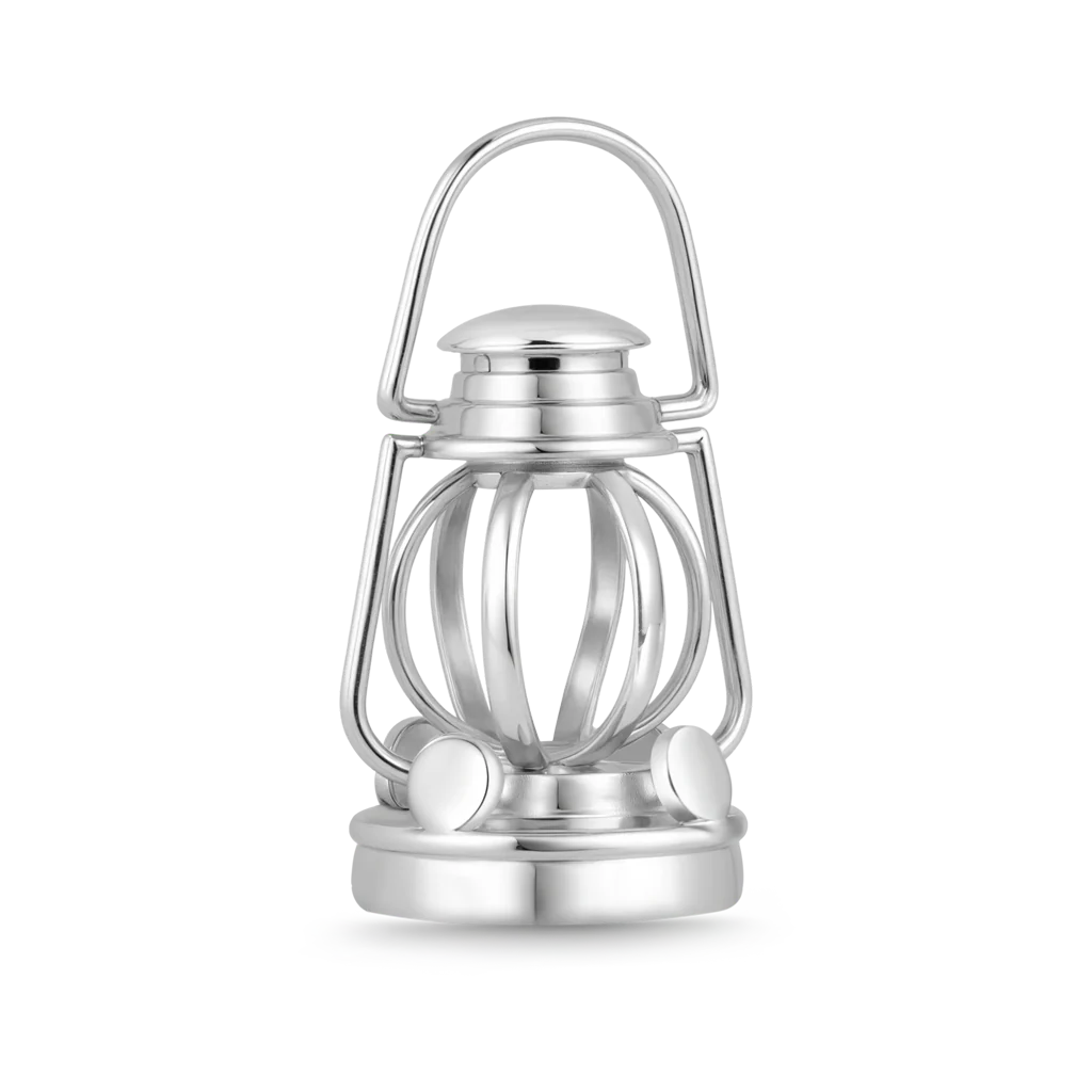Gnoce Wireless LED Glow Lantern Charm Platinum-plated Silver Blend - Image 3